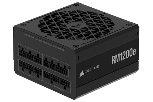 Alimentation PC modulaire Corsair RM1200e 1200W 80 PLUS Gold noir État correct - Corsair reconditionné disponible sur Fnac