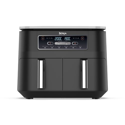 Friteuse sans huile Ninja Foodi AF300EU AirFryer 2400 W Noir et Gris État correct - Ninja reconditionné disponible sur Fnac