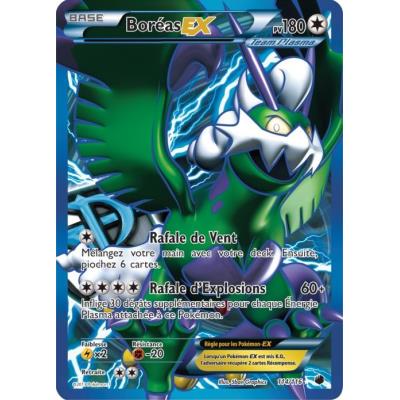 Acheter carte Pokémon Boréas Ex FULL ART 114/116 GLACIATION PLASMA NEUF FR État correct - 62,51 € carte Pokémon Boréas Ex FULL ART 114/116 GLACIATION PLASMA NEUF FR État correct - Pokémon reconditionné disponible sur Fnac