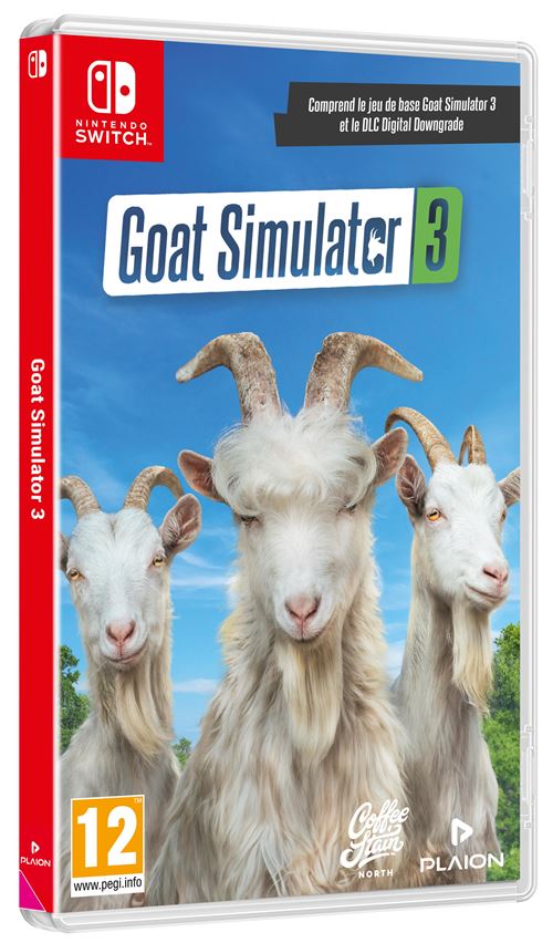 Acheter Goat Simulator 3 Nintendo Switch État correct - 135,06 € Goat Simulator 3 Nintendo Switch État correct - Koch Media reconditionné disponible sur Fnac