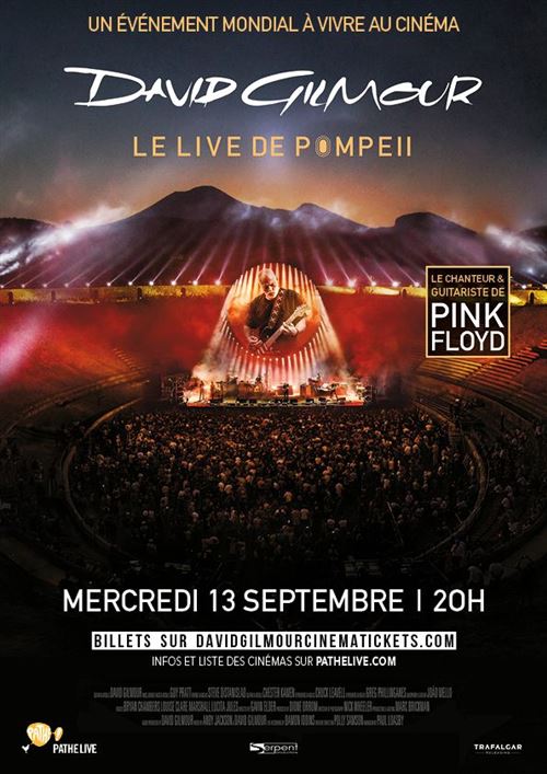 David Gilmour /Live at Pompeii - 2017 - De Gavin Elder / Pink Floyd - 40x62cm - Affiche État correct - N/A reconditionné disponible sur Fnac