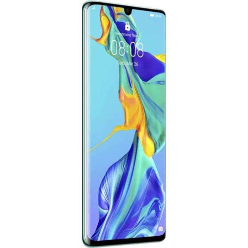 Huawei P30 Pro - 4G smartphone - double SIM - RAM 6 Go / Mémoire interne 128 Go - OLED display - 6.47"" - 2340 x 1080 pixels - 4x caméras arrière 40 MP, 20 MP, 8 MP - front camera 32 MP - aurore