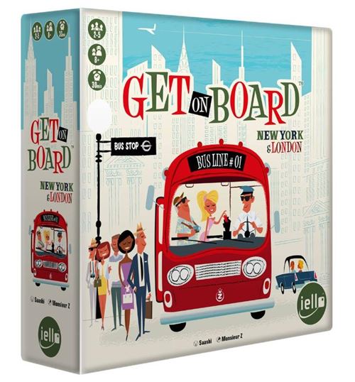 Acheter Jeu d’ambiance Iello Get On Board État correct - 28,74 € Jeu d’ambiance Iello Get On Board État correct - Iello reconditionné disponible sur Fnac