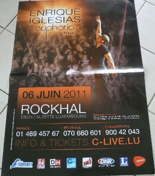Enrique IGLESIAS - 70x100 cm - AFFICHE / POSTER État correct - N/A reconditionné disponible sur Fnac