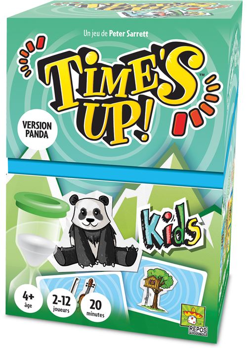 Jeu d'ambiance Asmodee Time's Up! Kids Version Panda État correct - Asmodee reconditionné disponible sur Fnac