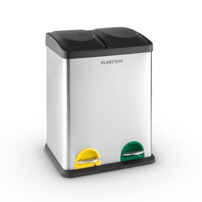 Acheter Klarstein Ökosystem 2 x 18 Poubelle à pédale Inox 36 L Recyclage État correct - 120,07 € Klarstein Ökosystem 2 x 18 Poubelle à pédale Inox 36 L Recyclage État correct - Klarstein reconditionné disponible sur Fnac