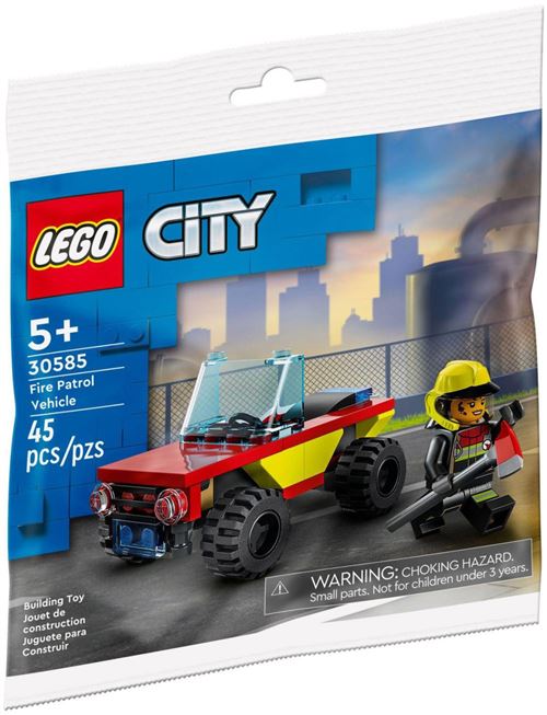 Acheter LEGO® City 30585 Le véhicule de patrouille des pompiers Polybag État correct - 37,99 € LEGO® City 30585 Le véhicule de patrouille des pompiers Polybag État correct - N/A reconditionné disponible sur Fnac