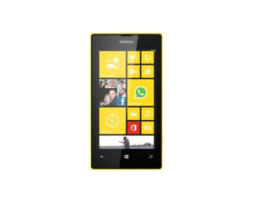 Nokia Lumia 520 - 3G smartphone - RAM 512 Mo / Mémoire interne 8 Go - microSD slot - Écran LCD - 4"" - 800 x 480 pixels - rear camera 5 MP - jaune État correct - Nokia reconditionné disponible sur Fnac
