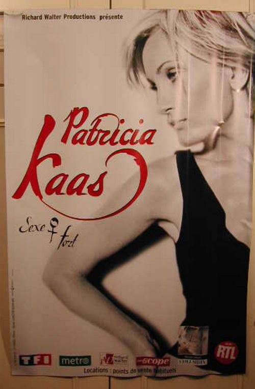 Kaas Patricia - 80x120 cm - AFFICHE / POSTER État correct - N/A reconditionné disponible sur Fnac
