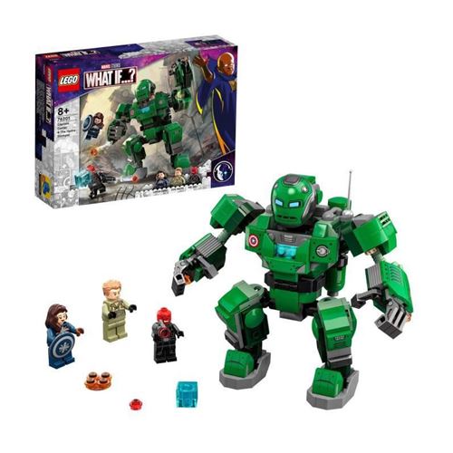 LEGO  76201 Marvel LAgent Carter et le Marcheur dHydra avec Figurines Marvel LAgent Carter et Crane rouge État correct - N/A reconditionné disponible sur Fnac
