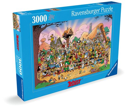 Puzzle 3000 pièces Ravensburger L'univers Astérix État correct - Ravensburger reconditionné disponible sur Fnac