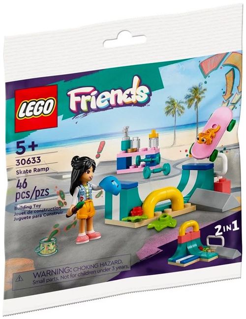 LEGO® Friends 30633 La rampe de skate Polybag État correct - N/A reconditionné disponible sur Fnac
