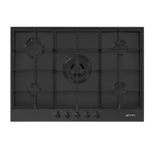 Plaque gaz Smeg PX375MB Noir Mat État correct - Smeg reconditionné disponible sur Fnac