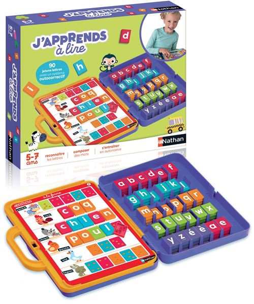 Jeu éducatif Nathan J'apprends à lire État correct - N/A reconditionné disponible sur Fnac