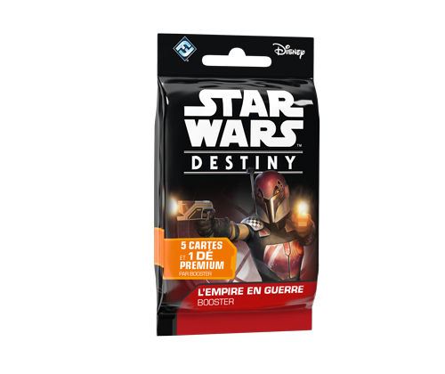 Acheter Booster Asmodée Star Wars Destiny L'Empire en guerre État correct - 16,00 € Booster Asmodée Star Wars Destiny L'Empire en guerre État correct - Asmodee reconditionné disponible sur Fnac
