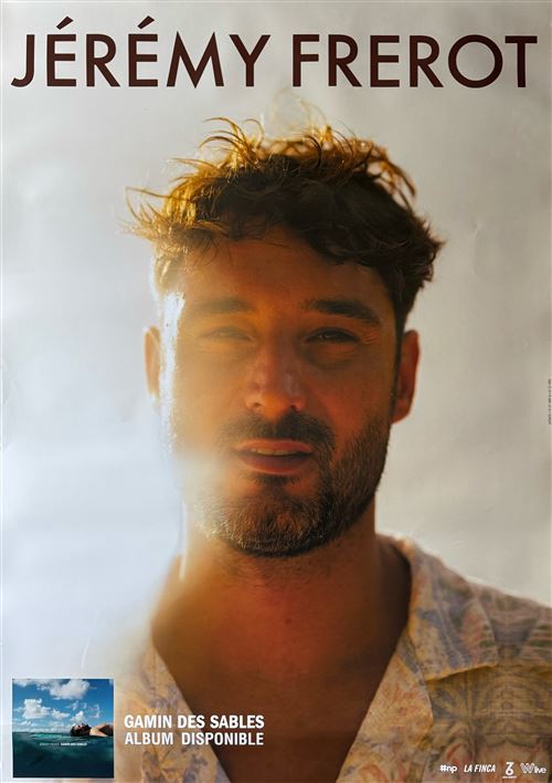 Affiche - Jérémy Frerot - Gamin des Sables - 70x100cm État correct - N/A reconditionné disponible sur Fnac