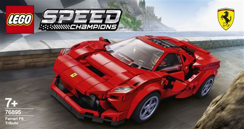 LEGO® Speed Champions 76895 Ferrari F8 Tributo - État correct Lego Speed Champions sur Fnac