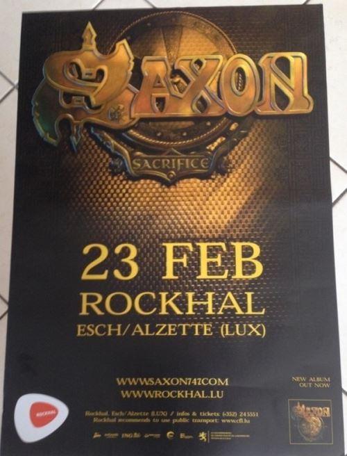 SAXON - 60x80 cm - AFFICHE / POSTER État correct - N/A reconditionné disponible sur Fnac
