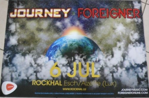 JOURNEY - FOREIGNER - 60x80 cm - AFFICHE / POSTER État correct - N/A reconditionné disponible sur Fnac