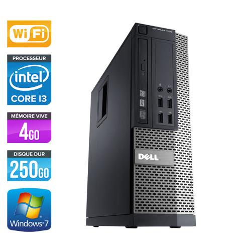 Acheter Unité centrale Dell Optiplex 790 SFF - Noir - Intel Core i3-2120 / 3.30 GHz - RAM 4 Go - HDD 250 Go - DVDRW - Gigabit Ethernet - Wifi - Windows 7 Professionnel État correct - 159,00 € Unité centrale Dell Optiplex 790 SFF - Noir - Intel Core i3-2120 / 3.30 GHz - RAM 4 Go - HDD 250 Go - DVDRW - Gigabit Ethernet - Wifi - Windows 7 Professionnel État correct - Dell reconditionné disponible sur Fnac