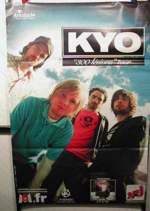 KYO - 80x120 cm - AFFICHE / POSTER État correct - N/A reconditionné disponible sur Fnac