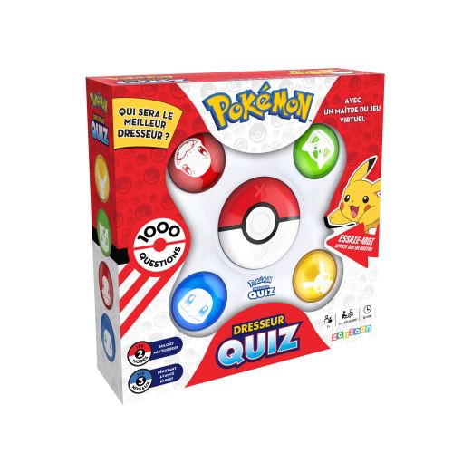 Jeu de culture générale Bandai Pokémon Dresseur Quiz État correct - Pokémon reconditionné disponible sur Fnac