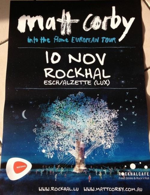 Matt Corby - 40x60 cm - AFFICHE / POSTER État correct - N/A reconditionné disponible sur Fnac