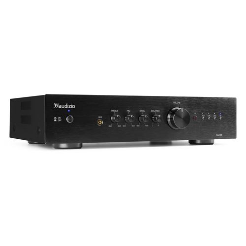 Audizio AD200B Amplificateur Hi-Fi Bluetooth 2.1 - Noir, 400 Watts, 2 sorties enceintes, 1 sortie Sub, lecteur MP3 État correct - N/A reconditionné disponible sur Fnac