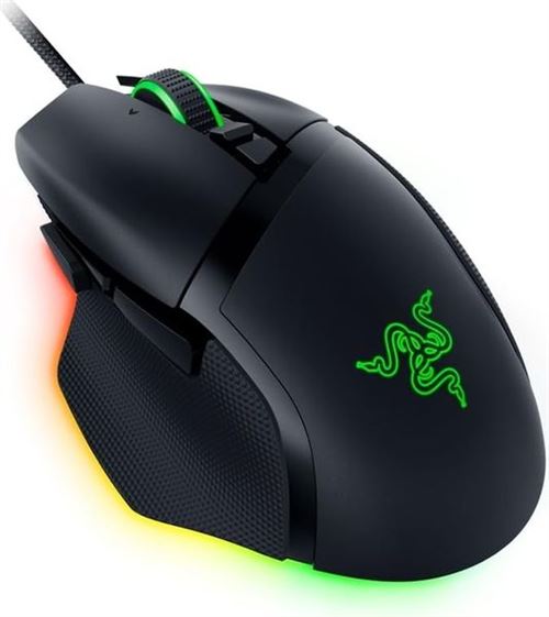 Razer Basilisk V3 35K - Souris - ergonomique - pour droitiers - optique - 11 boutons - filaire - USB - noir État correct - N/A reconditionné disponible sur Fnac