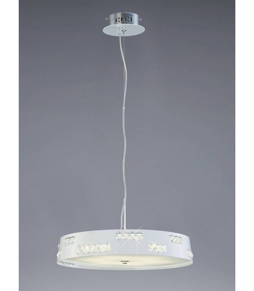 Acheter Suspension Phoenix 18W LED 3600K blanc/cristal État correct - 396,99 € Suspension Phoenix 18W LED 3600K blanc/cristal État correct - N/A reconditionné disponible sur Fnac