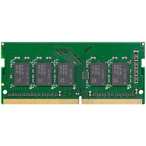 Mémoire RAM Synology D4ES01-4G 4Go DDR4 2666MHz SO-DIMM Vert État correct - N/A reconditionné disponible sur Fnac