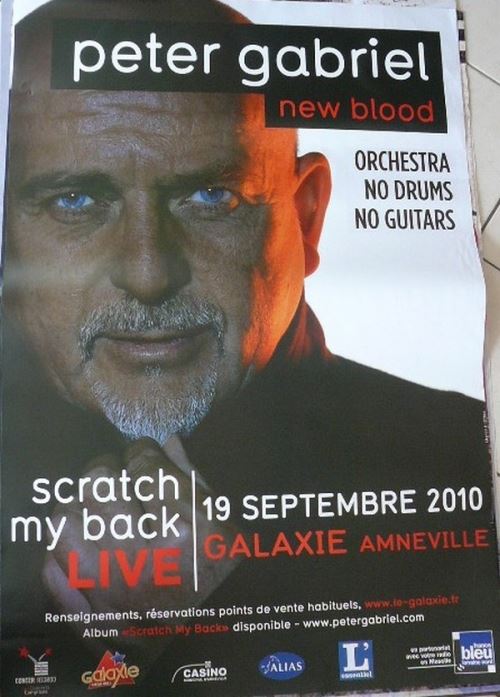 Peter GABRIEL - 80x120 cm - AFFICHE / POSTER État correct - N/A reconditionné disponible sur Fnac