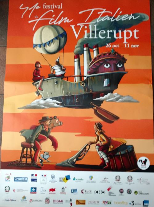 Festival Film Italien VILLERUPT - 41è Festival - AFFICHE État correct - N/A reconditionné disponible sur Fnac