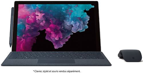 Acheter PC Hybride Microsoft Surface Pro 6 12.3"" Tactile Intel Core i5 8 Go RAM 256 Go SSD Platine État correct - 957,99 € PC Hybride Microsoft Surface Pro 6 12.3"" Tactile Intel Core i5 8 Go RAM 256 Go SSD Platine État correct - Microsoft reconditionné disponible sur Fnac