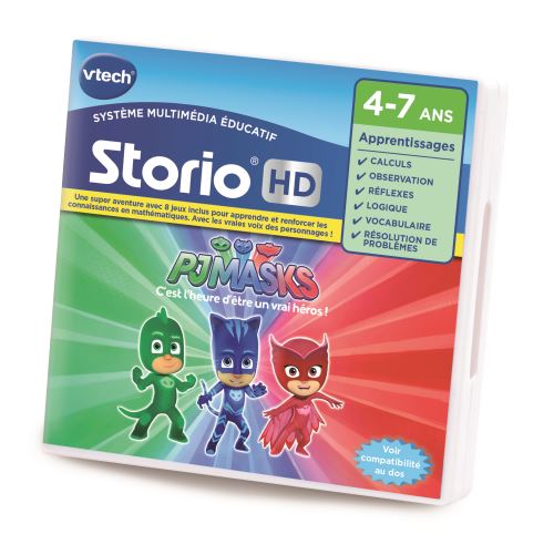Acheter Jouet multimédia Vtech HD Storio Les Pyjamasques État correct - 15,95 € Jouet multimédia Vtech HD Storio Les Pyjamasques État correct - VTech reconditionné disponible sur Fnac