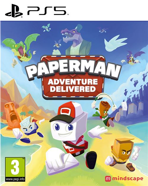 Paperman Adventure Delivered PS5 État correct - Just for Games reconditionné disponible sur Fnac