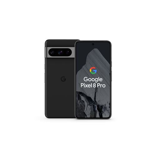 Smartphone Google Pixel 8 Pro 6.7"" 5G Double SIM 256 Go Noir État correct - Google reconditionné disponible sur Fnac