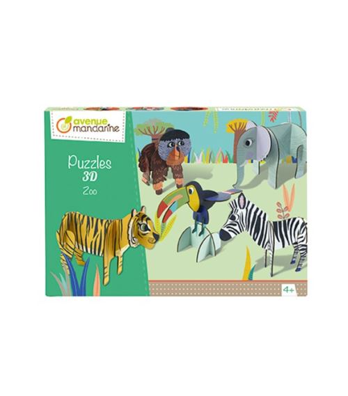 Puzzle Circus Avenue Mandarine Drôle de Zoo État correct - Avenue Mandarine reconditionné disponible sur Fnac