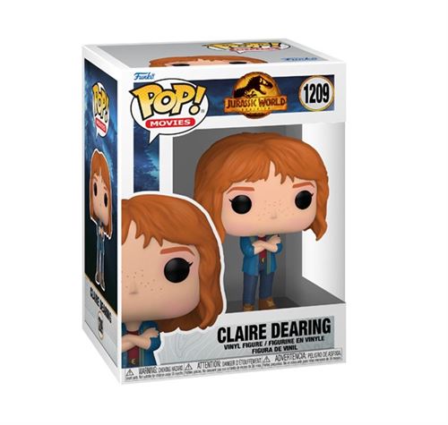 Figurine Funko Pop Movies Jurassic World Dominion Claire Dearing État correct - Funko reconditionné disponible sur Fnac