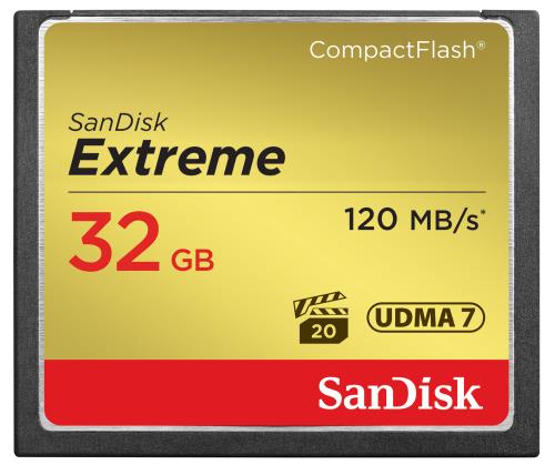 Acheter SandisK Carte Mémoire Extreme Compact Flash 32 Go 120 Mo/sec État correct - 70,99 € SandisK Carte Mémoire Extreme Compact Flash 32 Go 120 Mo/sec État correct - SanDisk reconditionné disponible sur Fnac