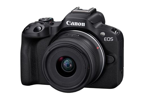 Acheter Appareil photo hybride Canon EOS R50 noir + RF-S 18-45mm f/4.5-6.3 IS STM État correct - 675,00 € Appareil photo hybride Canon EOS R50 noir + RF-S 18-45mm f/4.5-6.3 IS STM État correct - Canon reconditionné disponible sur Fnac