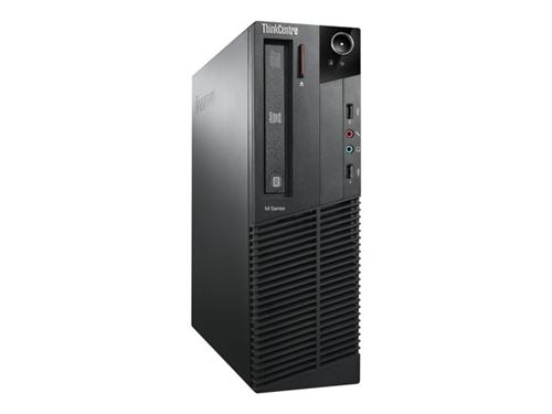 Lenovo ThinkCentre M92p 3227 - SFF Core i5 3470 / jusqu'à 3.6 GHz - vPro - RAM 4 Go - HDD 500 Go - graveur de DVD - HD Graphics 2500 - Gigabit Ethernet - Win 7 Pro 64 bits - moniteur : aucun - noir business État correct - Lenovo reconditionné disponible sur Fnac