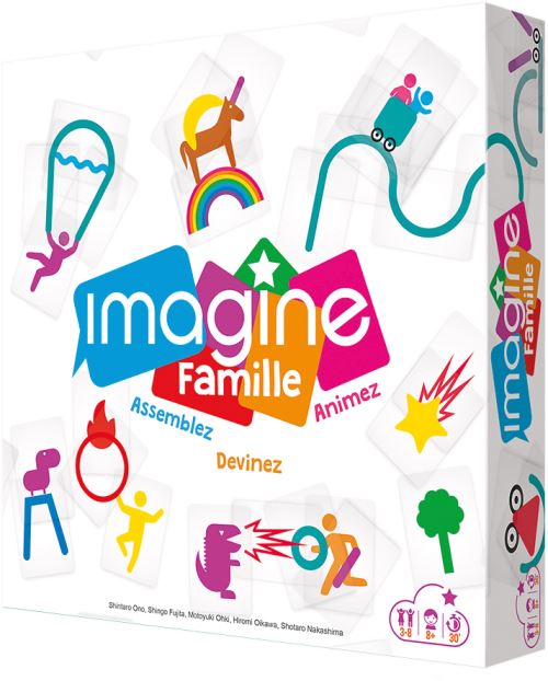 Jeu d’ambiance Asmodee Imagine Famille État correct - Asmodee reconditionné disponible sur Fnac