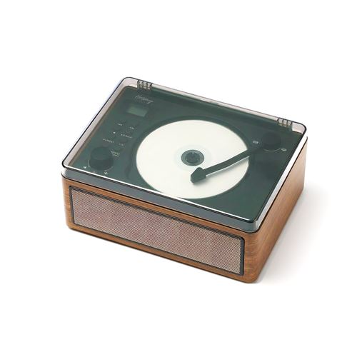 Lecteur CD rétro Bluetooth Halterrego Bois foncé État correct - N/A reconditionné disponible sur Fnac