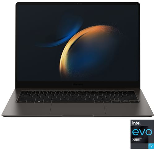 Samsung Galaxy Book3 Pro - Intel Core i7 - 1360P / jusqu'à 5 GHz - Evo - Win 11 Home - Carte graphique Intel Iris Xe - 16 Go RAM - 512 Go SSD NVMe - 14"" AMOLED 2880 x 1800 (WQXGA+) @ 120 Hz - Wi-Fi 6E - graphite État correct - Samsung reconditionné disponible sur Fnac
