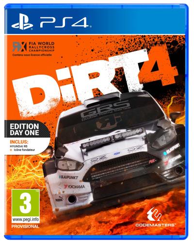 Acheter DiRT 4 Edition Day One Steelbook PS4 État correct - 35,99 € DiRT 4 Edition Day One Steelbook PS4 État correct - Koch Media reconditionné disponible sur Fnac