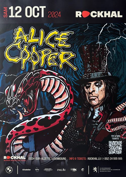 Acheter Affiche - Alice Cooper - Concert Luxembourg 2024 - 60x86cm État correct - 22,99 € Affiche - Alice Cooper - Concert Luxembourg 2024 - 60x86cm État correct - N/A reconditionné disponible sur Fnac