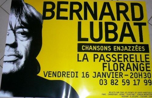 Bernard LUBAT - 50x70 cm - AFFICHE / POSTER État correct - N/A reconditionné disponible sur Fnac