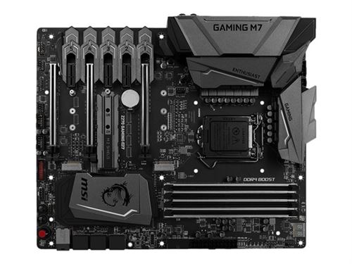 Acheter MSI Z270 GAMING M7 - Carte-mère - ATX - LGA1151 Socket - Z270 Chipset - USB 3.1 Gen 1, USB-C Gen2, USB 3.1 Gen 2 - Gigabit LAN - carte graphique embarquée (unité centrale requise) - audio HD (8 canaux) État correct - 319,94 € MSI Z270 GAMING M7 - Carte-mère - ATX - LGA1151 Socket - Z270 Chipset - USB 3.1 Gen 1, USB-C Gen2, USB 3.1 Gen 2 - Gigabit LAN - carte graphique embarquée (unité centrale requise) - audio HD (8 canaux) État correct - MSI reconditionné disponible sur Fnac