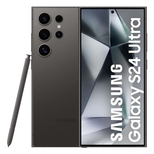 Smartphone Samsung Galaxy S24 Ultra 6,8"" 5G Nano SIM 512 Go Noir État correct - Samsung reconditionné disponible sur Fnac